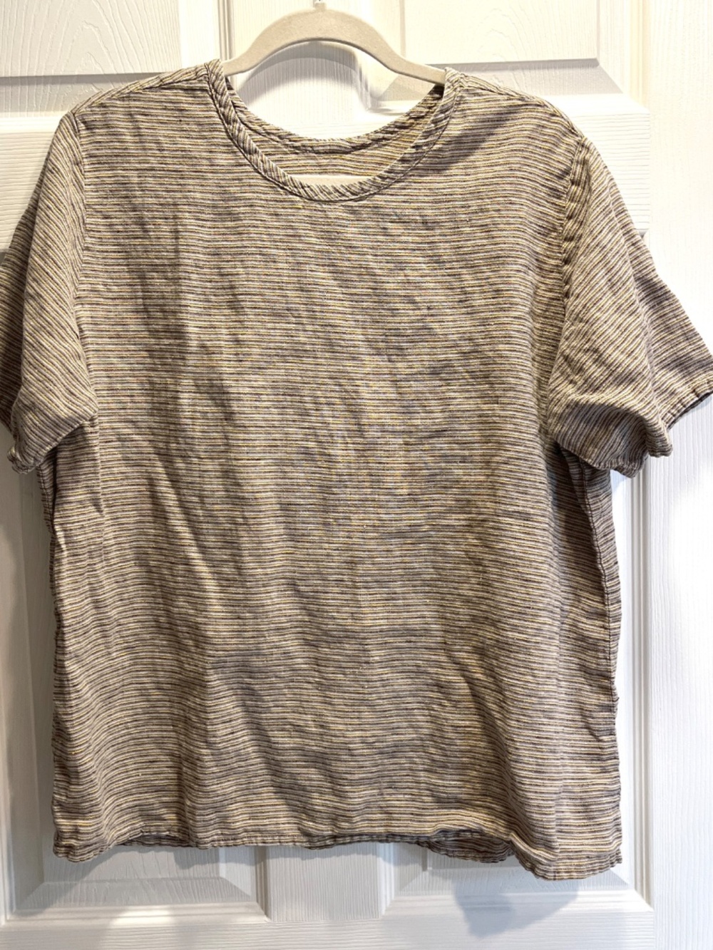 Flax Linen T-shirt Size M